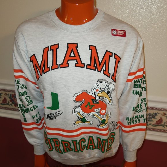 GARAN Other - VINTAGE LONG GONE GARAN MIAMI HURRICANES SWEATER
